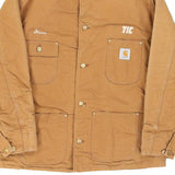 Vintagebrown TIC Equipment Department Carhartt Jacket - mens x-large