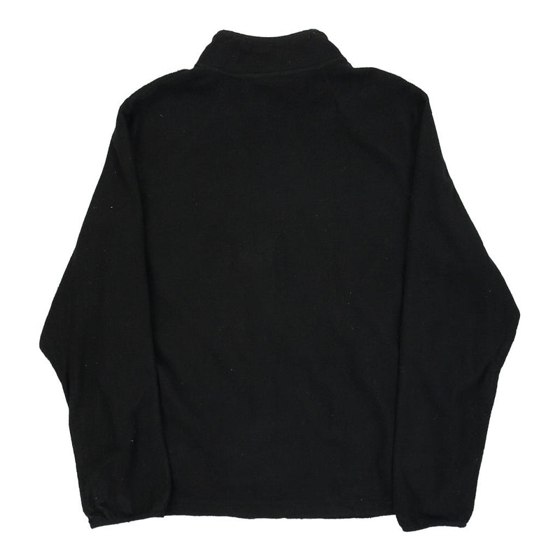 Champion Fleece - Large Black Polyester - Thrifted.com