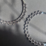 Calla Hoops Silver Large - Astor & Orion