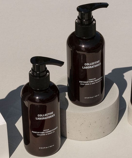 Collective Laboratories Detoxifying Shampoo + Fortifying Conditioner