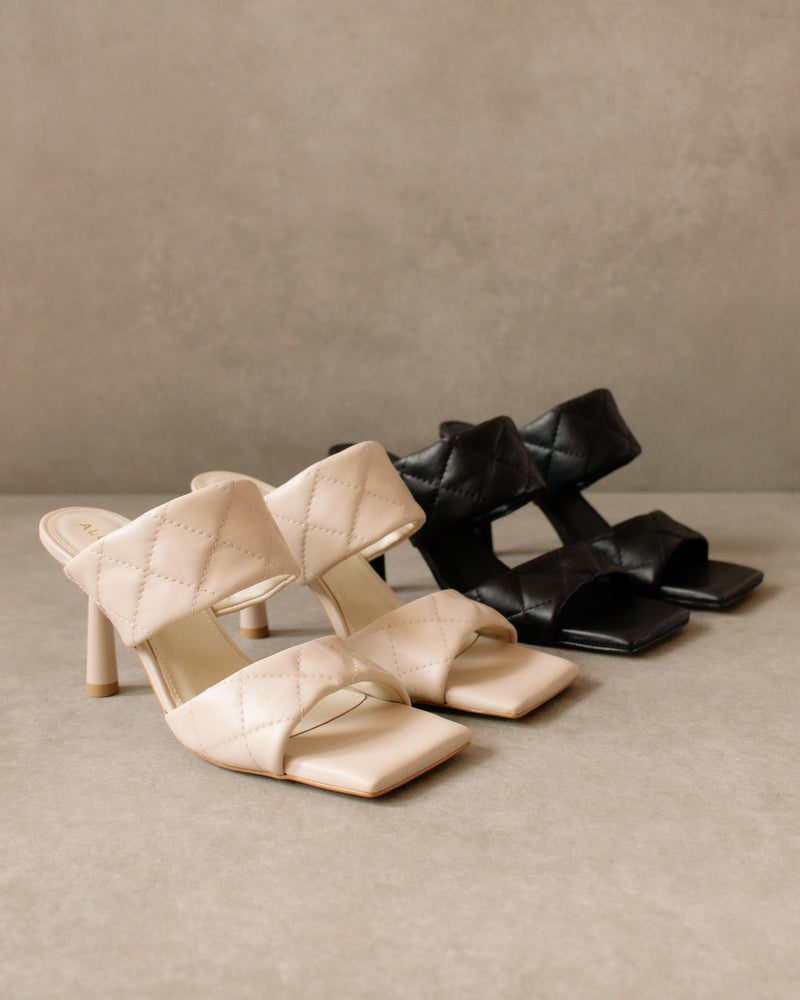 Conner Cream Leather Sandals Sandals ALOHAS