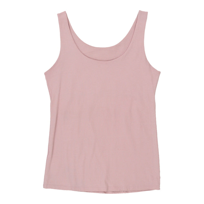 Vintage Unbranded Vest - Large Pink Cotton