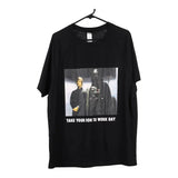 Vintage black Star Wars T-Shirt - mens xx-large