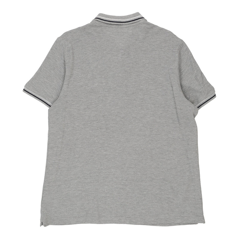 Vintage Lotto Polo Shirt - XL Grey Cotton