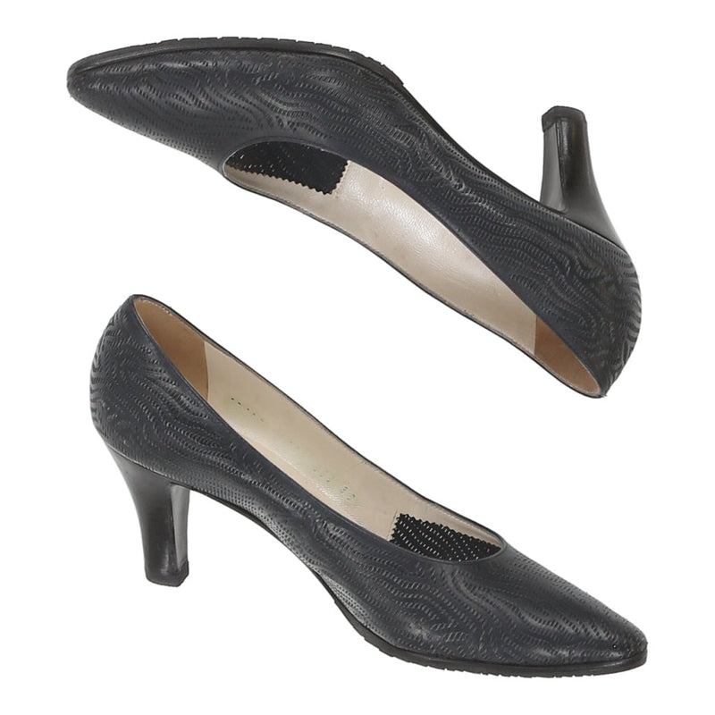 Vintage Casadei Heels - UK 9 Black Leather