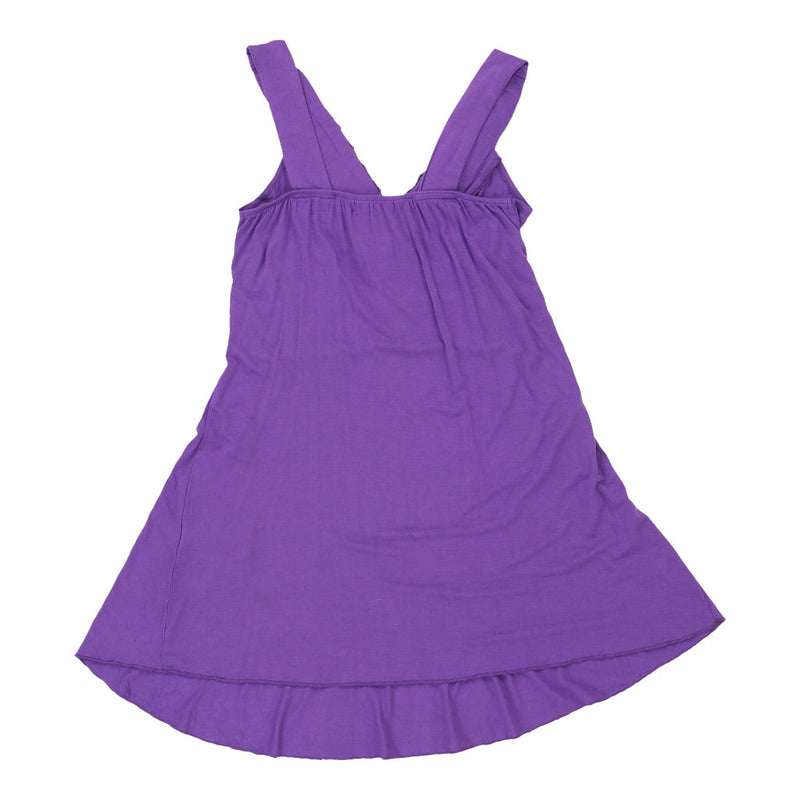 Vintage Active Top - Small Purple Cotton