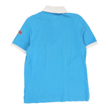 Napapijri Polo Shirt - Medium Blue Cotton
