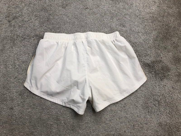 Under Armour Shorts Womens X Small White Activewear Athletic Heatgear Running