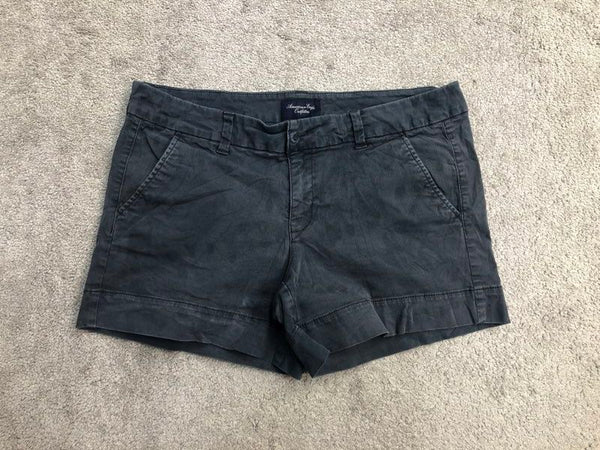 American Eagle Shorts Womens 12 Black Stretch Outdoor Insulated Workwear