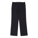 Emporio Armani Trousers - 32W 34L Blue Cotton