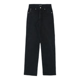 Comfort Fit Armani Jeans Jeans - 28W 32L Black Cotton