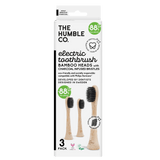 Electric Bamboo Replaceable Head - Charcoal Infused Bristle 3 pack - humble-usa