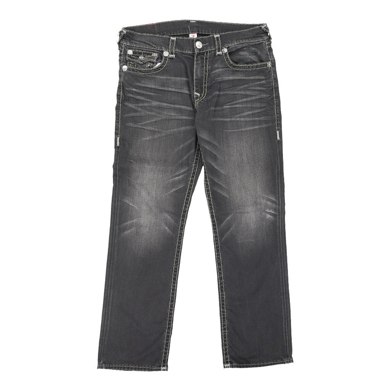 True Religion Jeans - 38W 33L Black Cotton Blend