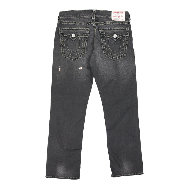 True Religion Jeans - 38W 33L Black Cotton Blend