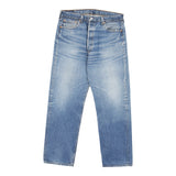 501 Levis Jeans - 34W 30L Light Wash Cotton