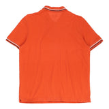 Vintage Lotto Polo Shirt - Large Orange Cotton - Thrifted.com