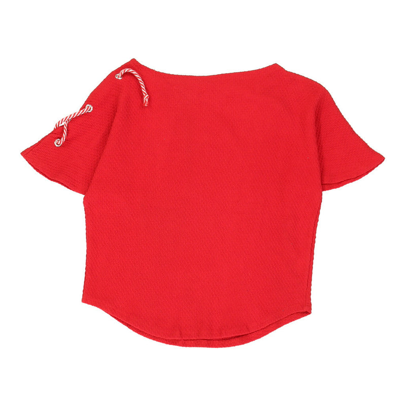 Unbranded T-Shirt - Large Red Cotton - Thrifted.com