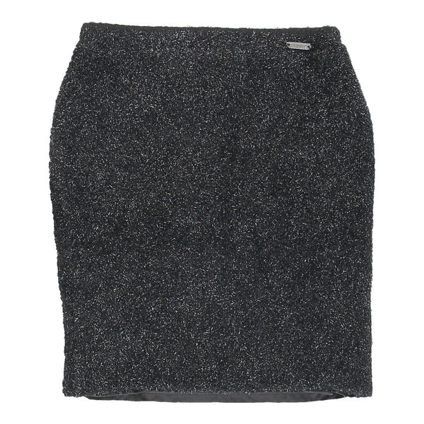 J'Aimé Mini Skirt - 23W UK 2 Black Polyester Blend