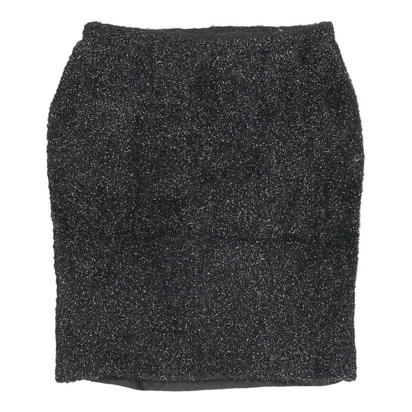 J'Aimé Mini Skirt - 23W UK 2 Black Polyester Blend