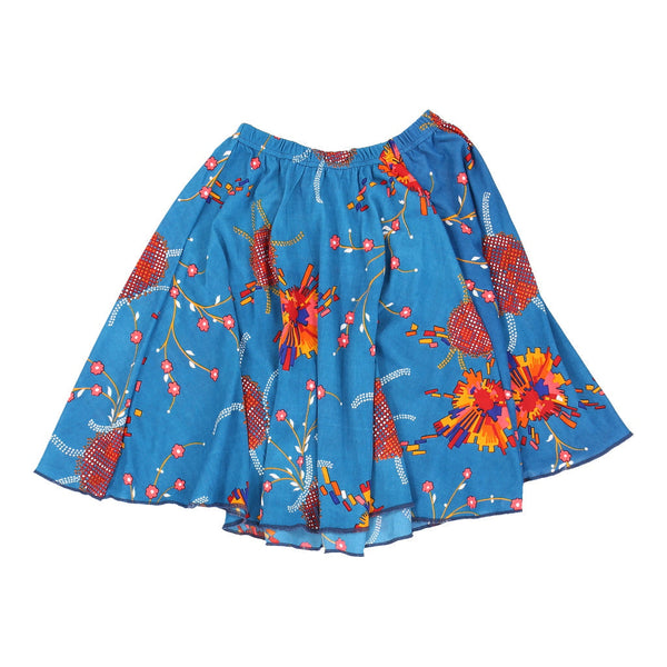 Tamacho Skirt - 24W UK 4 Blue Polyester