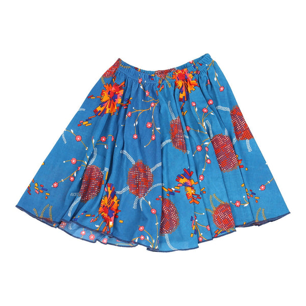 Tamacho Skirt - 24W UK 4 Blue Polyester