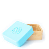 Bamboo Snack Pots - Blue and Grey