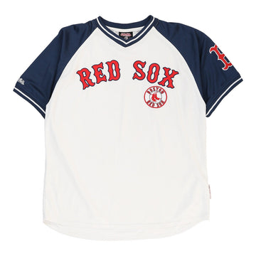 Vintage BOSTON RED SOX Jersey Men's T-shirt Size L 