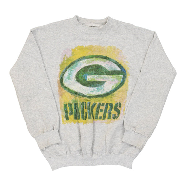Green Bay Packers Tultex NFL Sweatshirt - Large Grey Cotton Blend – Cerqular