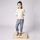 Firebird Tops Organic Cotton Striped Tee Made in NYC and LA Unisex 100 Percent Organic Kids Clothes