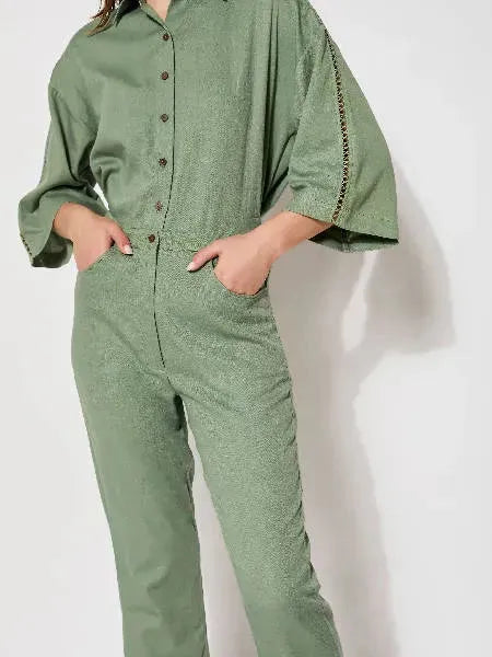 Aria Olive Lounge Pants