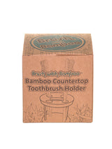 Bamboo Counter-Top Toothbrush Holder