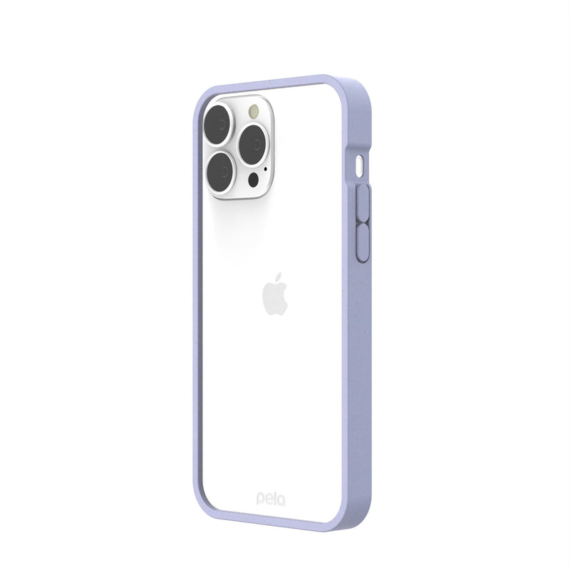 Clear iPhone 13 Pro Max Case with Lavender Ridge