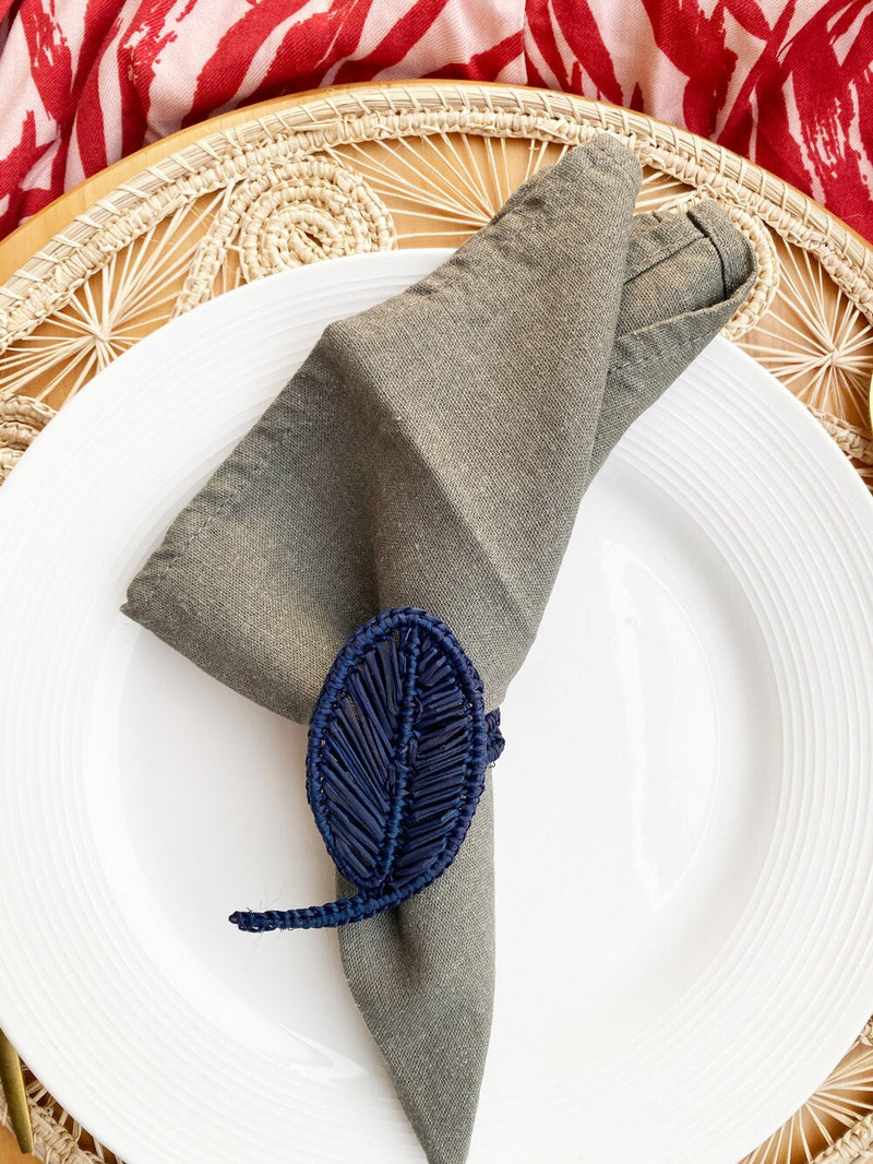 Ash Leaf Napkin Ring - Sold by Set