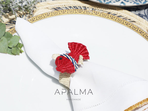 Nautical Fish Napkin Ring - Sold by Set