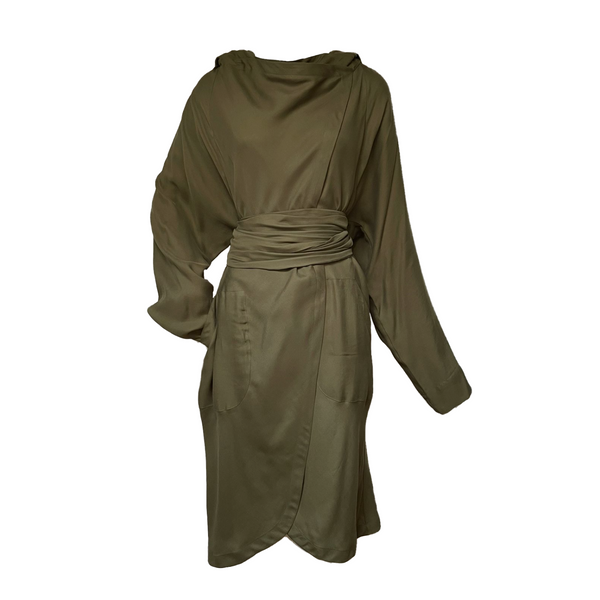 Lâcher Prise - Horizon Green Kimono - 3 in 1 Kimono Dress