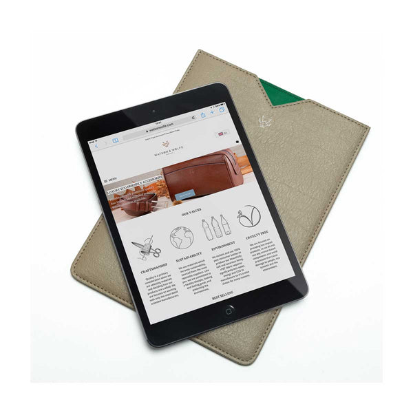 Tablet &amp; E-Reader Sleeve in Stone Cactus