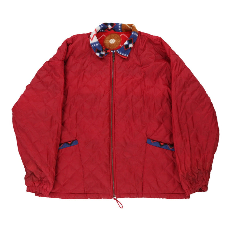 Vintagemulticoloured Reversible Unbranded Jacket - mens x-large