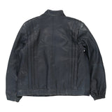 Vintageblue Unbranded Leather Jacket - womens x-large