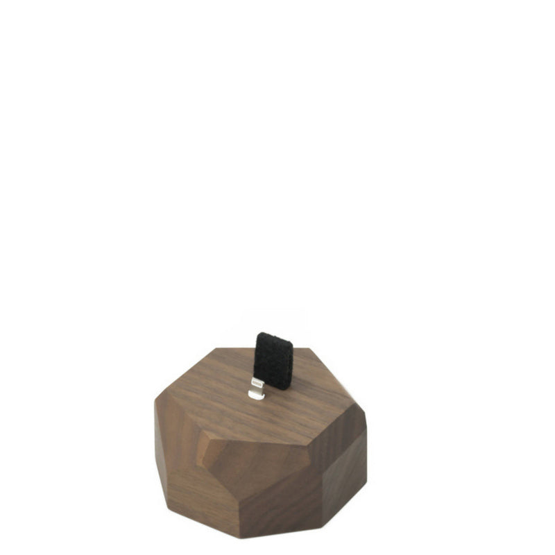 Oakywood iPhone geometric wooden charging dock