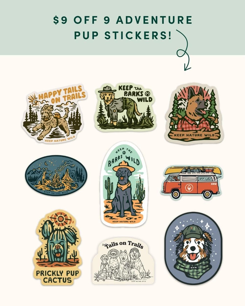 Adventure Pups Stickers Bundle | 9-Pack