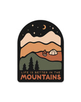 Keep Nature Wild Sticker Better in the Mountains | Sticker