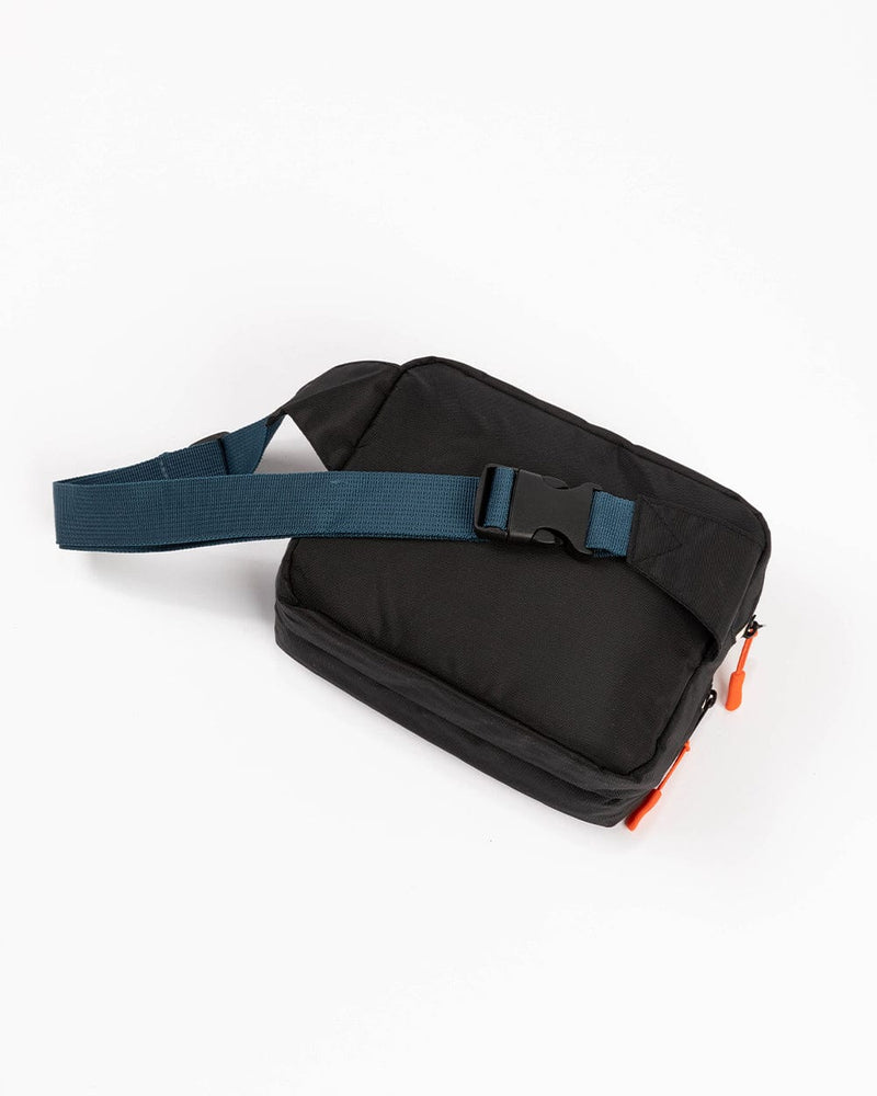 Fanny Pack + Stickers Bundle | Black/Atlantic