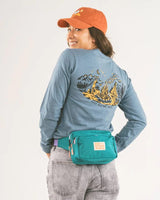 Fanny Pack + Stickers Bundle | Teal/Lavender