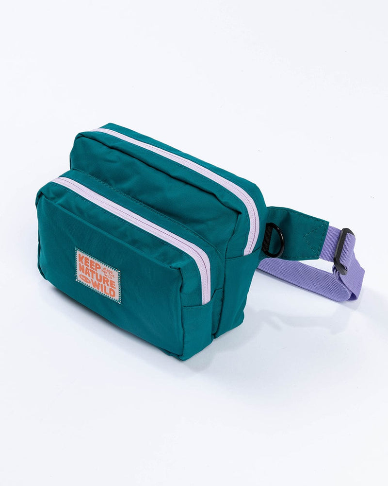 Fanny Pack + Stickers Bundle | Teal/Lavender