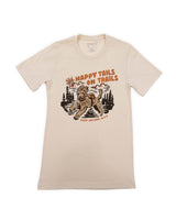 Happy Tails on Trails Forest Unisex Tee | Cholla