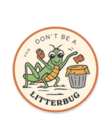 Keep Nature Wild Sticker Litterbug | Sticker