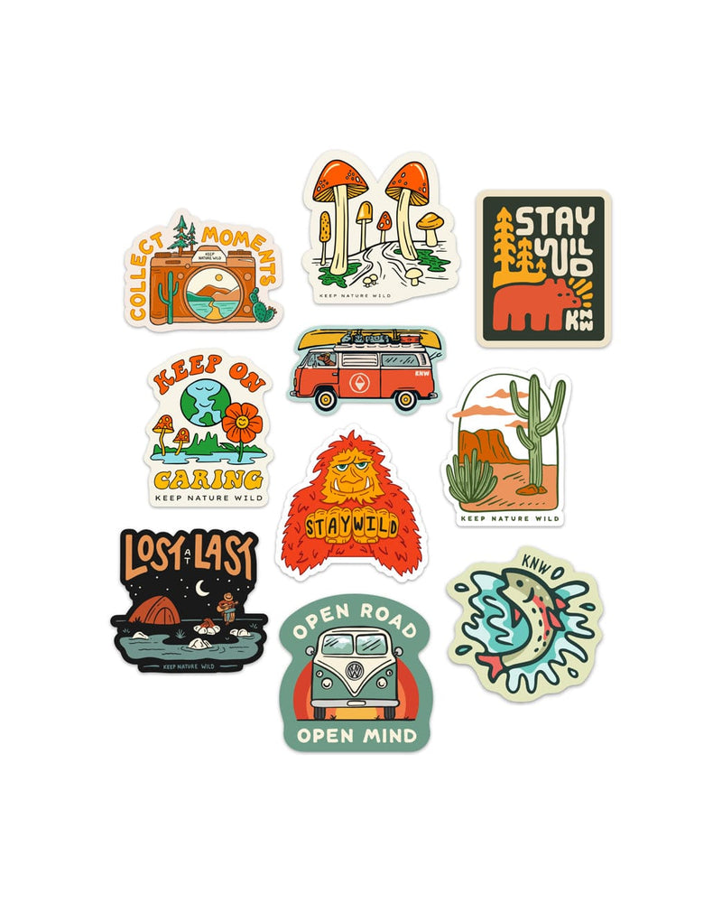 Keep Nature Wild Sticker 10 Pack Mystery Pack | Stickers