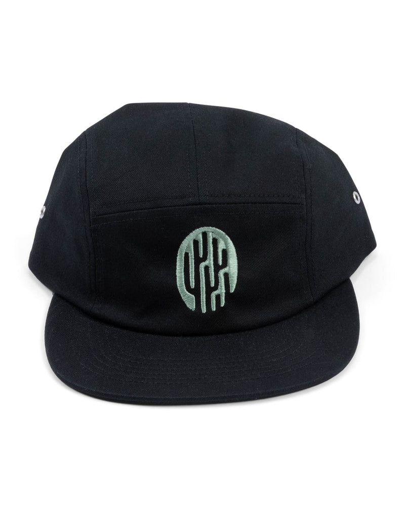 Saguaro Badge Camper Hat Black
