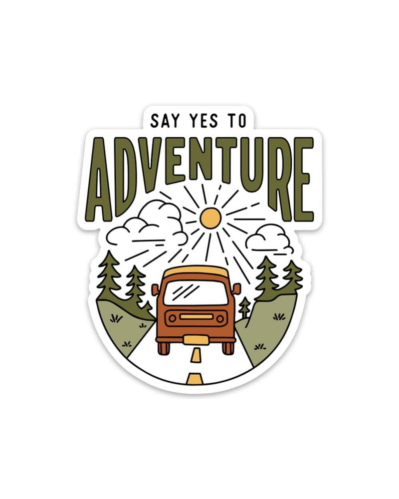 Say Yes to Adventure | Sticker - Keep Nature Wild