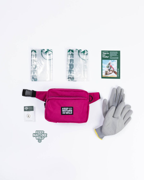 Standard Fanny Pack Cleanup Kit | Fuchsia (WKA Gear)
